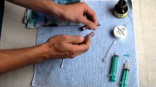 How to fill an eyedropper fountain pen [upl. by Eibob]