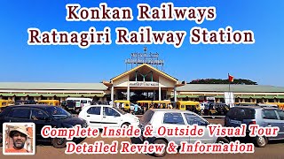 Ratnagiri Railway Station Review Detailed Inside amp Outside Tour amp Information Vlog Konkan Railways [upl. by Charlie612]