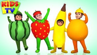 Fruits Song  Learn Fruits for Kids  Nursery Rhymes amp Songs for Babies [upl. by Llenrahc]