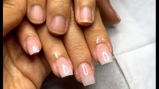 Tap Hybrid Gel  Easy and Quick  Nailsjobs [upl. by Northrop80]