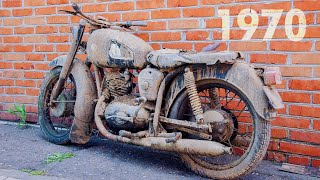 Old motorcycle restoration [upl. by Nikki]