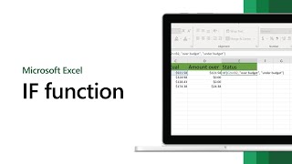 How to use the IF function in Microsoft Excel [upl. by Aohsoj]