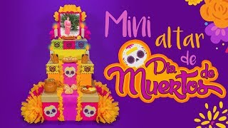 Cómo hacer un Mini ALTAR de MUERTOS con CAJAS DE CARTÓN  diademuertos altardemuertos diy craft [upl. by Emiaj]