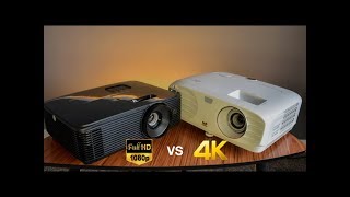 A Good 1080P Projector vs A Budget 4K Projector  Is it worth spending more [upl. by Knobloch]