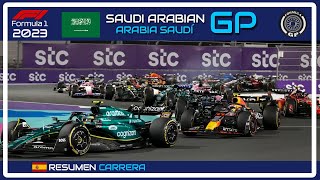 🇸🇦 GP ARABIA SAUDI RESUMEN CARRERA FORMULA 1 2023 [upl. by Kiefer]