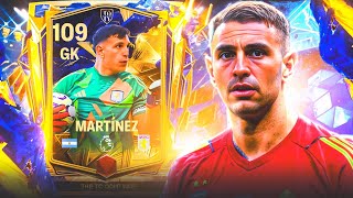 UTOTY🔥EMILIANO MARTINEZ 🇦🇷 REVIEW FC MOBILE  TEAM OF THE YEAR EVENT MARTINEZ  FC MOBILE 25 [upl. by Durante776]