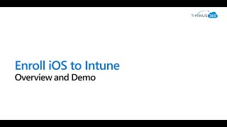 Enrolling iOS Devices to Microsoft Intune [upl. by Ihcekn173]