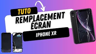 iPhone XR  Remplacer écran vitre tactile  LCD Tutoriel [upl. by Yramanna490]