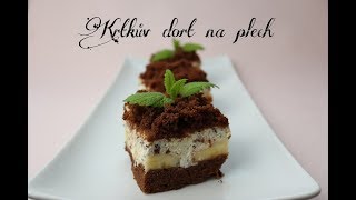 Krtkovy řezy  Krtkův dort na plech  Dvě v troubě  CZSK HD recipe [upl. by Kung]