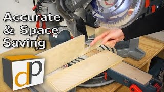 Essential Miter Saw Upgrades amp Additions [upl. by Yddeg]