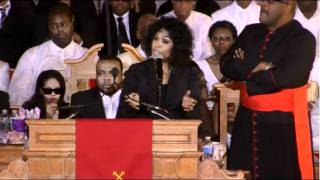 Cece Winans Whitney Houstons Funeral [upl. by Akenahs]