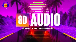 HOW TO MAKE 8D AUDIO  Audacity Tutorial  Fast amp Easy 2021 [upl. by Suryc372]