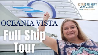 Oceania Vista Ship Tour [upl. by Yoko661]