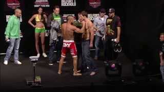 UFC on FX 8 Belfort vs Rockhold Weighin Highlight [upl. by Ardnazil424]