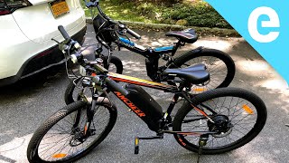 Ancheer 2020 Mountain bikes Foldable 350W fast and 600 [upl. by Ahseken839]