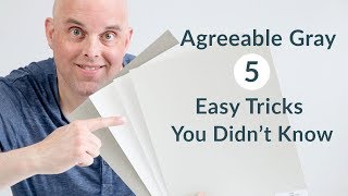 Agreeable Gray 5 Easy Tricks You Didnt Know [upl. by Esemaj]