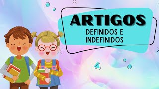 Artigos definidos e indefinidos [upl. by Hal]