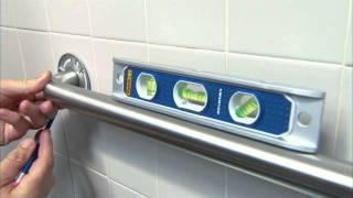 Grab Bar Installation For An Accessible Bathroom [upl. by Malo]