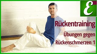 Rückentraining für zuhause ohne Geräte Teil 1 [upl. by Spohr]