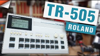 The Roland TR505 Drum Machine [upl. by Yrret]