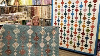 MADE MY OWN PATTERN Donnas FREE BEADS Quilt [upl. by Bunow875]