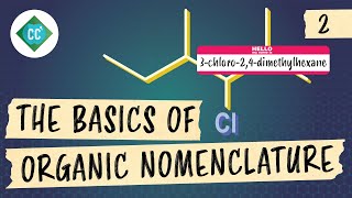 The Basics of Organic Nomenclature Crash Course Organic Chemistry 2 [upl. by Agata323]