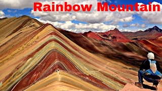 Rainbow Mountains Of vinicunca Peru Rainbow Mountain day tour [upl. by Gies]