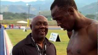 Usain Bolt  Glen Mills Training Session [upl. by Julian]