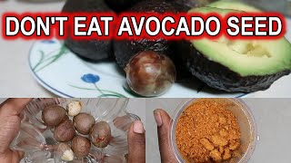 Dont Eat AVOCADO SEEDS Do This Instead  DiscoveringNatural [upl. by Pelagia549]