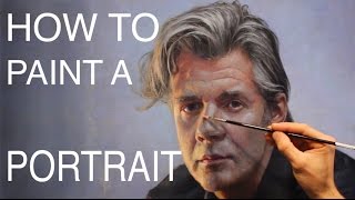 How To Paint A Portrait EPISODE FOUR  Painting The Paint Maker [upl. by Negriv]