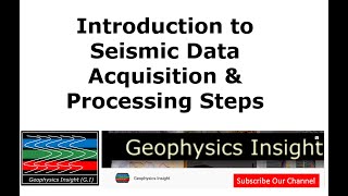 Seismic Data Acquisition Essential Processing Steps amp Techniques to Boost Your Geophysics Career [upl. by Urias]