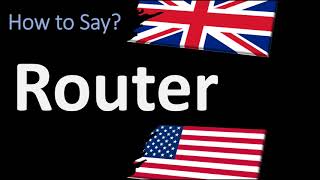 How to Pronounce Router CORRECTLY [upl. by Zaraf]