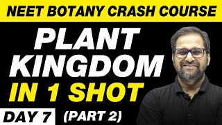 Plant Kingdom in 1 Shot Part 2  NEET Botany Crash Course  Day 7  UMMEED [upl. by Mila]