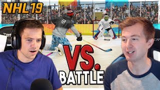 NHL 19 THREES BATTLE VS TACTIXHD [upl. by Adnimra]