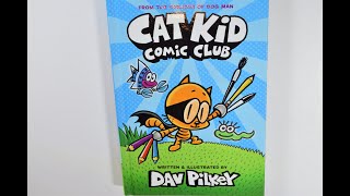 CAT KiD COMiC CLUB by DAV PilKeY Full book reading  Read aloud by Nivedh [upl. by Ern]