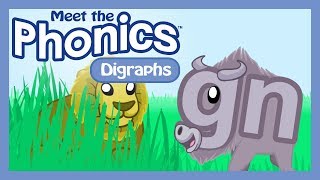 Meet the Phonics Digraphs  gn [upl. by Orapma816]