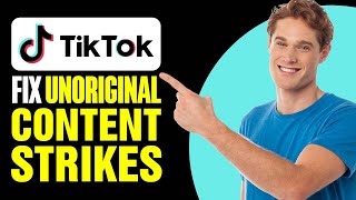 How To Fix Unoriginal Content Strikes On TikTok 2025 [upl. by Atsilac]