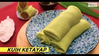 Resepi Kuih Ketayap  Seismik Makan [upl. by Assilav803]