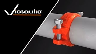 Victaulic Original Grooved Coupling Assembly Animation [upl. by Hewe535]