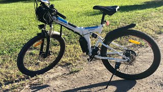 Ancheer Electric Mountain Bike 26 inches [upl. by Bridie673]