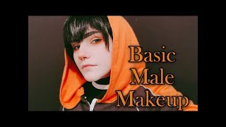 Basic Male Makeup Tutorial [upl. by Sobmalarah]