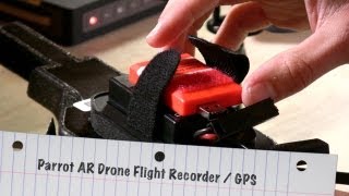 Review of the GPS Parrot AR Drone Flight Recorder  Autonomous GPS Flight [upl. by Osnohpla]