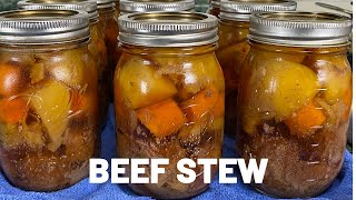 Pressure Canning Beef Stew [upl. by Okim]