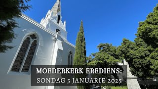 Moederkerk Sondag 5 Januarie 2025 [upl. by Hourihan]