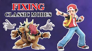 Fixing All Super Smash Bros Ultimate Classic Modes [upl. by Hyacintha]