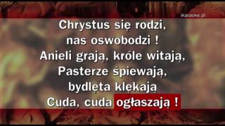 Kolęda  Dzisiaj w Betlejem karaoke [upl. by Edla]