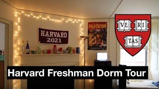 Harvard Freshman Dorm Room Tour [upl. by Ermina190]