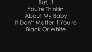 Michael Jackson  Black or White Lyrics [upl. by Ocram]