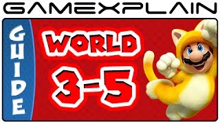 Super Mario 3D World  World 35 Green Stars amp Stamp Locations Guide amp Walkthrough [upl. by Gisele]