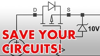 How to protect circuits from reversed voltage polarity [upl. by Irdua]